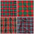 TESSUTO TARTAN SCOZZESE TINTO FILO