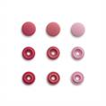 Prym Love Bottoni a pressione Color Snaps Mini rosa 36 p