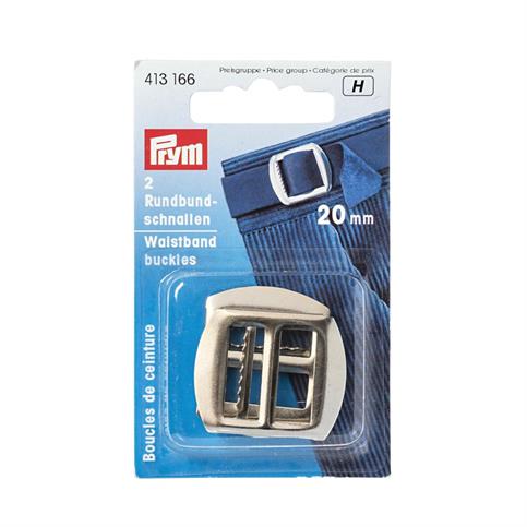 Fibbie per cinture 20 mm argento