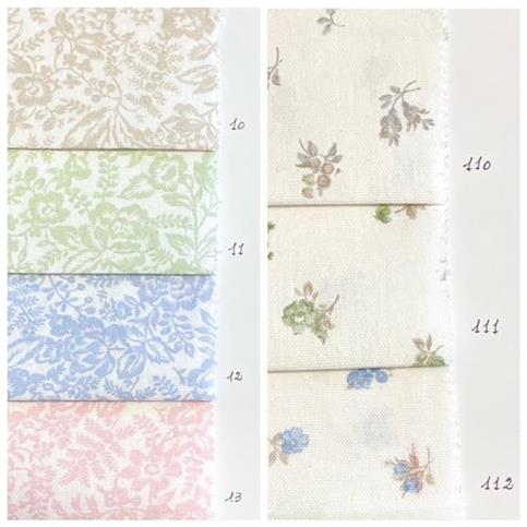 TESSUTO PANAMA STAMPATO QUADRI ALT CM 280