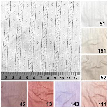 JERSEY TRAFORATO RIGHE ALT CM 145