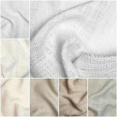 CANAPONE EFFETTO LINO ALTEZZA CM 320